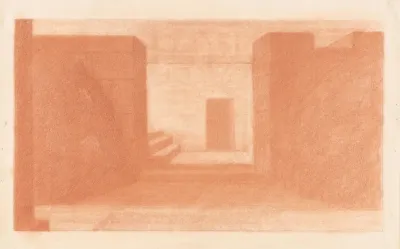 Low Buildings And Doorway