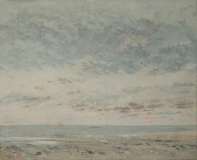 Low Tide At Trouville