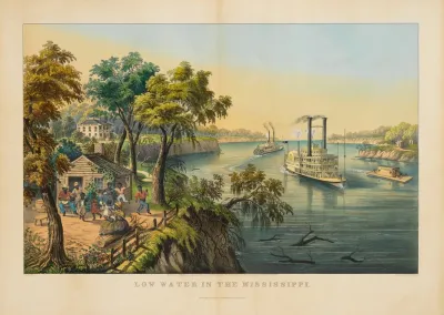 Low Water In The Mississippi