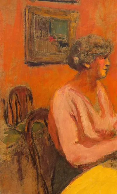 Lucie Hessel Dans La Salle A Manger Rue De Naples