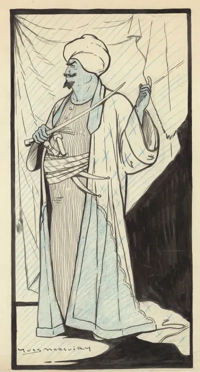 Lucien Guitry Dans Kismet De Edward Knoblauch