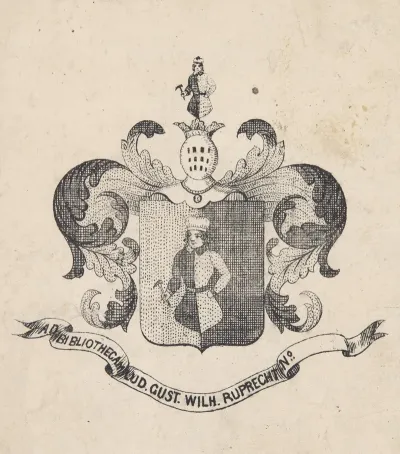 Ludwig Gustav Wilhelm Ruprecht Ekslibris