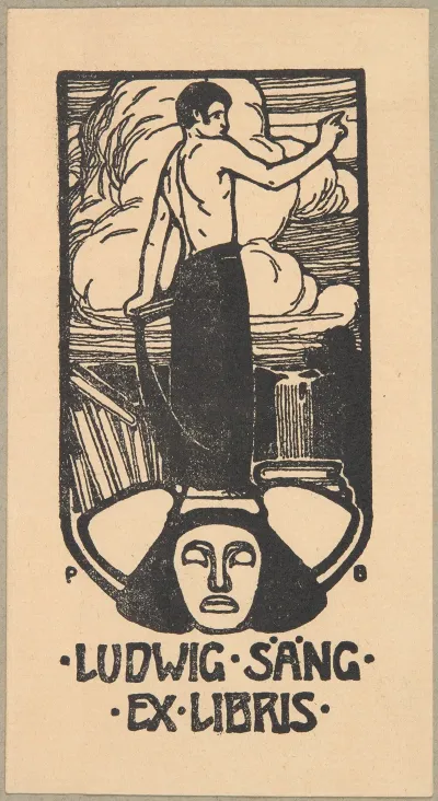 Ludwig Sang Ekslibris