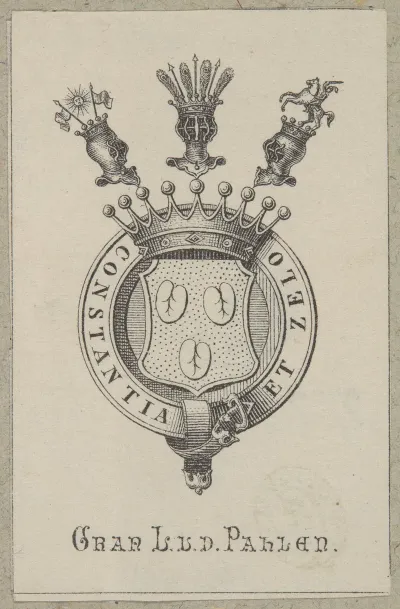 Ludwig Von Der Pahlen Ekslibris