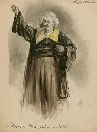 Luigi Lablache As Elmiro The Doge In Otello
