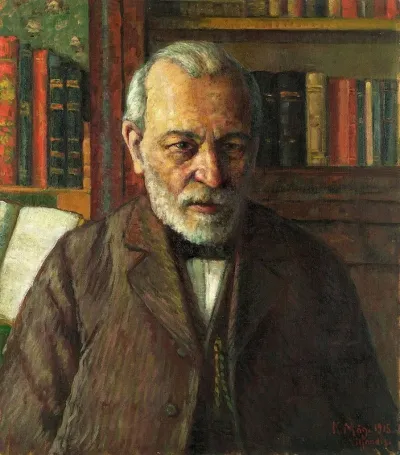 Luuletaja Friedrich Kuhlbarsi Portree