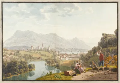 Luzern Von Nordwesten