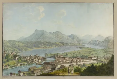 Luzern Von Westen