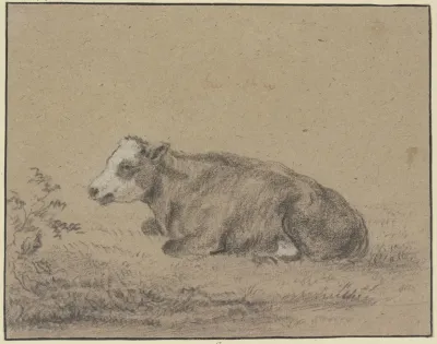 Lying Cow To The Left