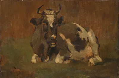 Lying Cow
