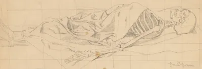 Lying Skeleton