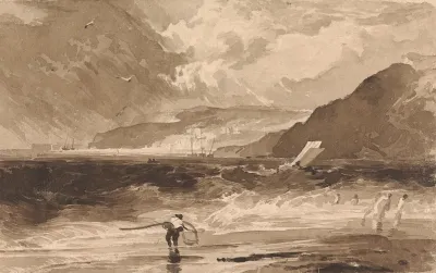 Lyme Regis Dorsetshire A Squall