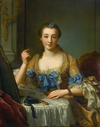 Lyon Portrait Of The Marquise De Gast