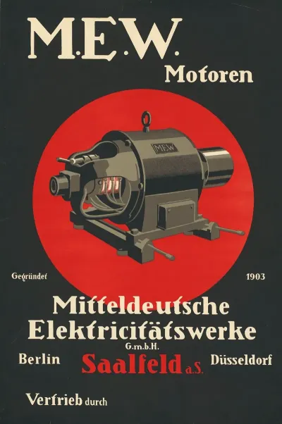 M E W Motoren Mitteldeutsche Elektrizitatswerke Gmbh