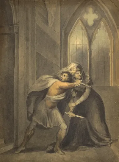 Macbeth And Lady Macbeth After The Death Of Duncan