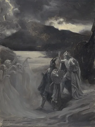 Macbeth And The Three Witches