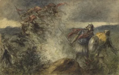 Macbeth I 3 The Three Witches Appearing On The Heath