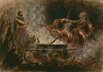 Macbeth Iv 3 The Witches Cauldron