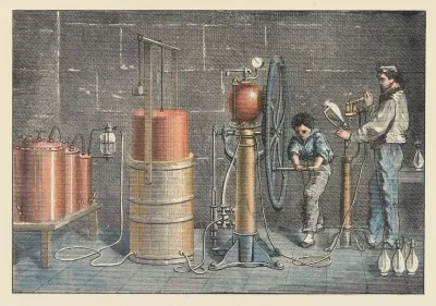 Machinery For Filling Bottles With Artificial Mineral Waters