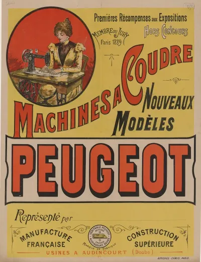Machines A Coudre Peugeot Nouveaux Modeles