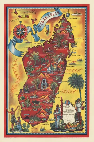 Madagascar Superficie De Lile