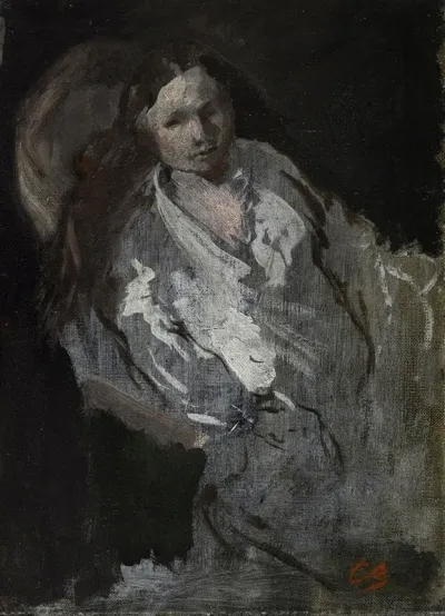 Madame Carpeaux En Deshabille