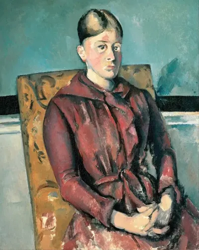 Madame Cezanne In A Yellow Armchair