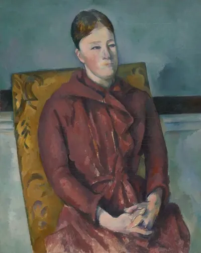 Madame Cezanne In A Yellow Chair