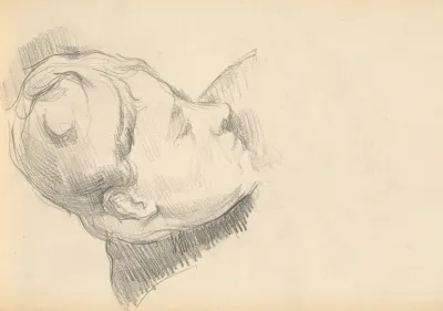 Madame Cezanne With Her Head Lowered