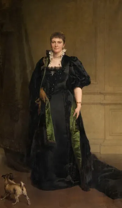 Madame Edith Marie Antoinette Constance Van Eersel The Artists Wife 2