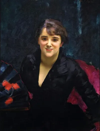 Madame Errazuriz Or The Lady In Black