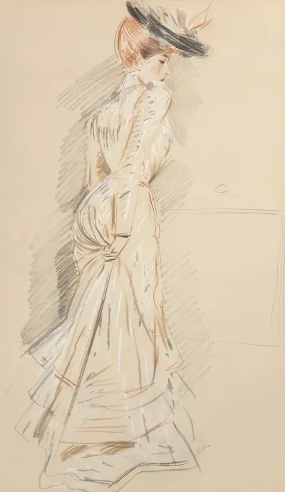 Madame Helleu Debout