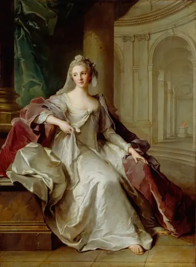 Madame Henriette De France As A Vestal Virgin