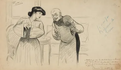 Madame Je Vous La Souhaite Bonne Et Heureuse Jai Tire Si Souvent Le Cordon Pour Vous Dans Lannee Que Je Me Permets D