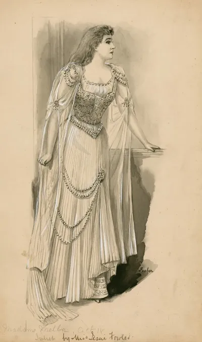 Madame Melba As Juliet Act Iv