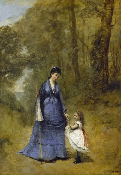Madame Stumpf And Her Daughter
