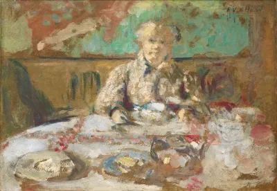 Madame Vuillard At The Dinner Table