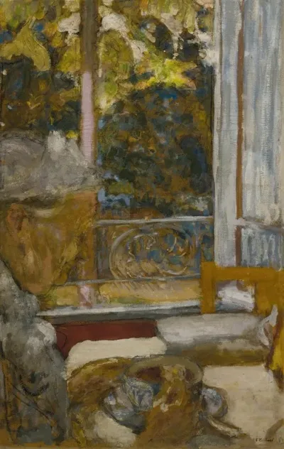 Madame Vuillard Au Petit Dejeuner A La Toquade