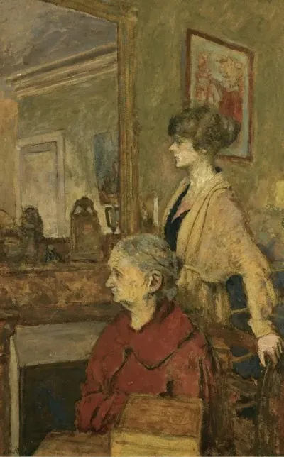 Madame Vuillard Et Annette Rue De Calais 2