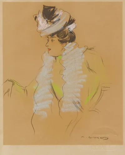 Madame X At The Grand Prix