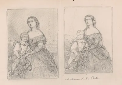 Madame X De Pret And A Portrait Study