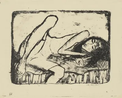 Madchen Auf Der Liege Ii