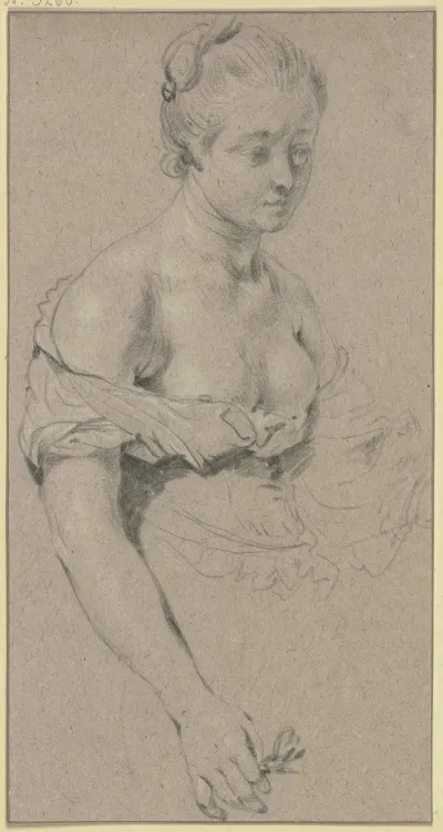 Madchen Mit Blosem Busen