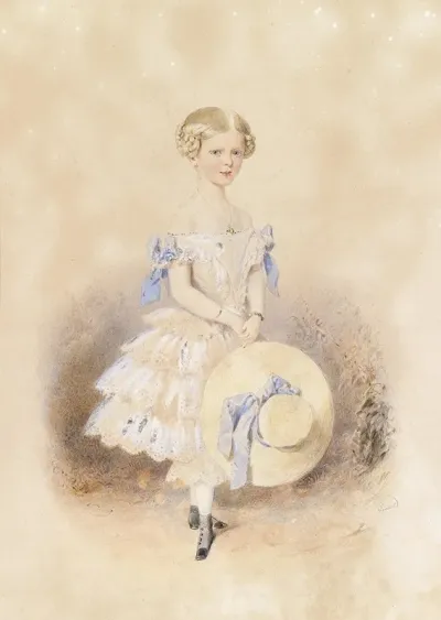 Madchen Mit Strohhut 2