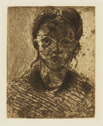 Madchenkopf Tete De Femme