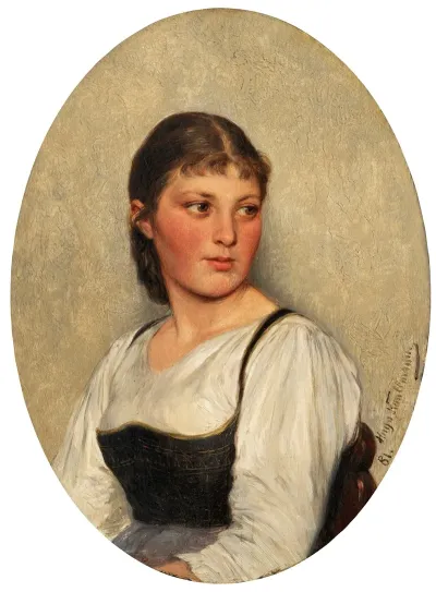 Madel Im Dirndl