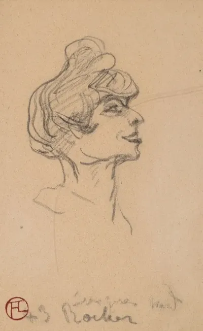 Mademoiselle Marthe Mellot Dans La Gitane