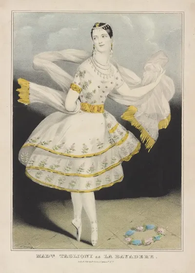 Madle Taglioni As La Bayadere