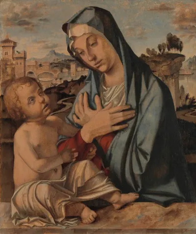 Madonna Adoring The Child 2