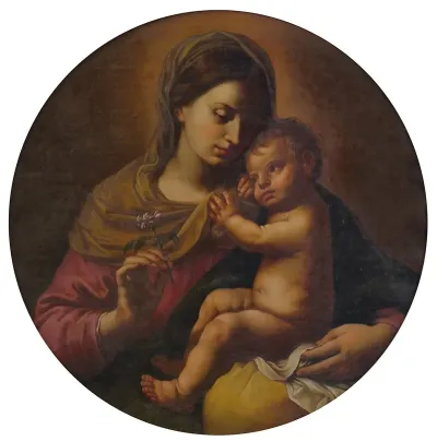 Madonna And Child 129